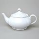 Verona white: Tea pot low 1300 ml, G. Benedikt 1882, bottom sign