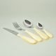 24 pcs. cutlery set, Venezia 18101 ivory, NEVA