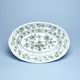 Dish side oval 23 cm, Green Onion pattern