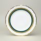 Plate dining 25 cm, Marie Louise 8800501 gold + green, Thun 1794 a.s.