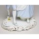 Dancing Couple Rococo 16 x 13 x 23 cm, Porcelain Figures Duchcov