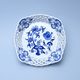 Dish square perforated 21 cm, Original Blue Onion Pattern
