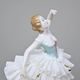 Dancer With Lace, Kurt Steiner, 19 x 11,5 x 9 cm, Porcelain Figures Unterweissbacher