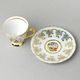 Cup coffee 170 ml + saucer 16 cm, The Three Graces + gold, Royal Czech porcelain
