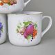 Hrnek Vařák 650 ml, Ovoce + zlatá linka, 6 ks., Český porcelán a.s.
