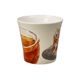 Coffee / tea mug Daria Rosso Tea Gym, 13 / 10 / 9,5 cm, fine bone china, Goebel