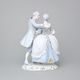 Couple rococo 16 x 10,5 x 22 cm, Porcelain Figures Duchcov