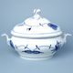 Soup tureen 3 l 3,00 l, Eco blue onion pattern, Český porcelán a.s.