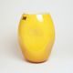 Egermann: Design Vase Triplex, Irregular Shape - Yellow, 23 cm, Crystal Vases Egermann