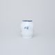 Toothpick Jar, Thun 1794 Carlsbad porcelain, BERNADOTTE blue flower