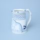 Embossed beer jug 400 ml, Original Blue Onion Pattern