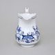 Creamer 250 ml, blue onion pattern + platinum, Cesky porcelan a.s.