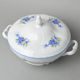 Soup / Vegetable turreen 1,5 l, Thun 1794, karlovarský porcelán, BERNADOTTE forget-me-not