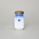 Spice box 0,2 l, Thun 1794 Carlsbad porcelain, BLUE CHERRY