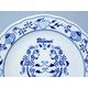 Plate dining 24 cm, Gemini, (wall plate too), Original Blue Onion Pattern