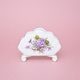 Stojánek na ubrousky 10 cm, fialky, Český porcelán a.s.