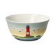Bowl North Sea Lighthouses 15 / 15 / 7 cm, fine bone china, Scandic home, Goebel