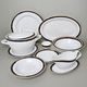 Dining set for 6 persons, Thun 1794 Carlsbad porcelain, SYLVIE 85017