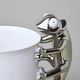Mug ZOO Chameleon 400 ml, PLATINUM, 12 cm, Goldfinger porcelain