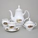 Coffee set for 6 pers., Thun 1794 Carlsbad porcelain, BERNADOTTE fishing