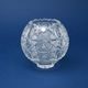 Vase - ball 15 cm, cut Maia, Bohemia Crystal