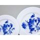 Plate set for 6 pers., blue flower, Cesky porcelan a.s.
