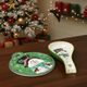 Kitchen shovel 21 x 10 cm + kitchen mat, Snowman, new bone china EGAN