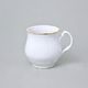 Mug Jonas 310 ml, Thun 1794 Carlsbad porcelain, BERNADOTTE gold line