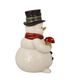 Snowman figurine Little Messenger of Happiness 8 / 8 / 12.5cm, stoneware, Goebel
