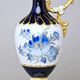 Vase Amphora 30 cm, Isis + Blue flowers, Vases Duchcov (Royal Dux Bohemia)