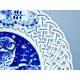 Annual plate 2010 18 cm, perforated, Original Blue Onion Pattern