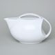 Tea pot 1,1 l, Thun 1794 Carlsbad porcelain, Loos white