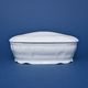 Candy jar / box 2,1 l, Thun 1794 Carlsbad porcelain, BERNADOTTE white
