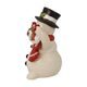 Snowman figurine Looks Like Christmas 7 / 9.5 / 12cm, stoneware, Goebel