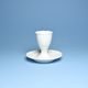 Egg cup with a stand 7 cm, White Porcelain, Cesky Porcelan, a.s.