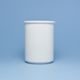 Dose for cutlery, pens, tools, 12,8 cm, white porcelain, Cesky porcelan a.s.