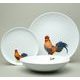 ROOSTER: Plate set 12 pcs. ELEGANCE, Thun 1794 a.s.