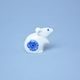 Mouse 5 cm, Original Blue Onion Pattern