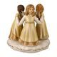 Angels Heavenly Circle Dance 19 / 19 / 17,5 cm, stoneware, Goebel