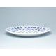 Plate pendent - back stamps review 26 cm, Original Blue Onion Pattern, QII