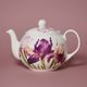 Iris: Teapot 1,2 l, English Fine Bone China, Roy Kirkham