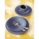 Beat lilac blue: Dish oval flat 35 x 28 cm, Seltmann porcelain