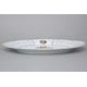 The Three Graces: Dish flat oval 34 cm, Thun 1794 Carlsbad porcelain, BERNADOTTE