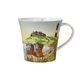 Hrnek 0,35 l Sylt 13 / 10,5 / 9,5 cm, jemný kostní porcelán, Severský domov, Goebel