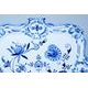 Tray embossed 35 x 35 cm, Original Blue Onion Pattern