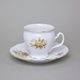 Cup and saucer 220 ml / 16 cm, Thun 1794 Carlsbad porcelain, BERNADOTTE 023011