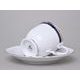 Vicomte 92018: Cup high 210 ml + saucer 161 mm, Thun 1794 Carlsbad porcelain