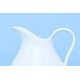 Creamer 1,2 l (jug), Opal white, Thun 1794 Carlsbad porcelain