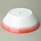 Salad bowl 24 cm, Thun 1794, karlovarský porcelán, TOM 29954a0 red stripes