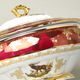 Soup tureen 3 l, hunting - ruby, Carlsbad